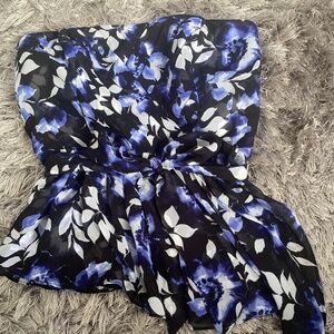 Strapless dressy tube top